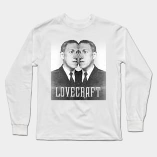 Lovecraft Eldritch Portrait Long Sleeve T-Shirt